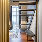 Stylish Black And White Loft Kaunas