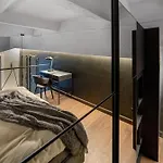 Stylish Black And White Loft