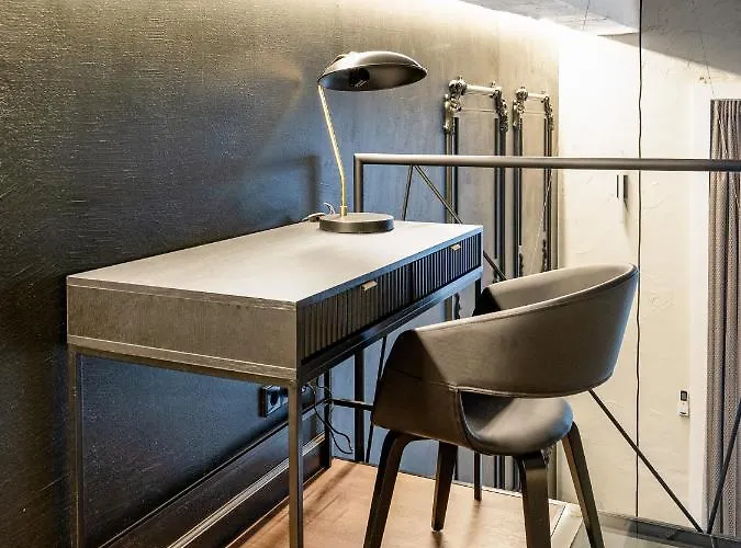 Stylish Black And White Loft